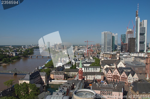 Image of Aerial view of Frankfurt