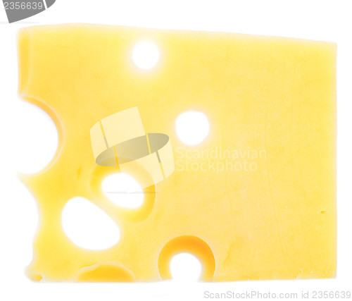 Image of slice of cheese