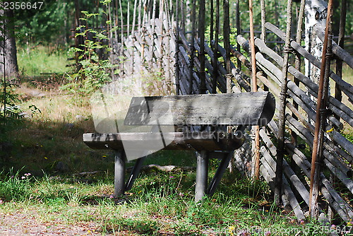 Image of Old bench