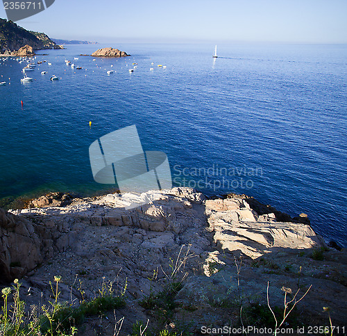 Image of Mediterranean sea coast