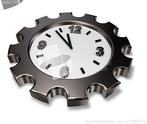 Image of cogwheel watch