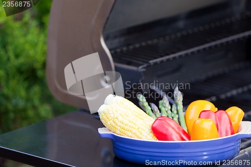 Image of vegetables for grilling