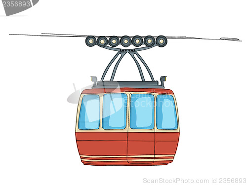 Image of Cable-car on ropeway