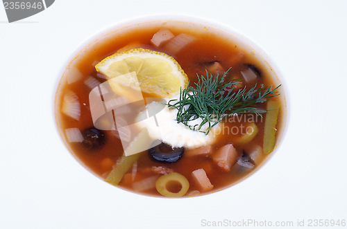 Image of Soup Solyanka 