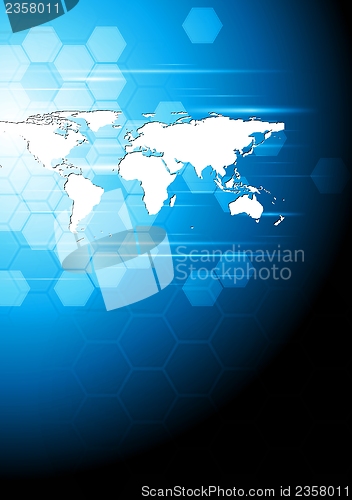 Image of Tech business background
