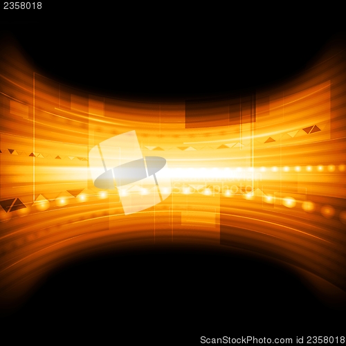 Image of Colourful technical vector background