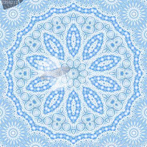 Image of Abstract blue pattern