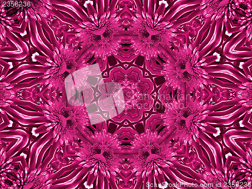 Image of Flower abstract pattern