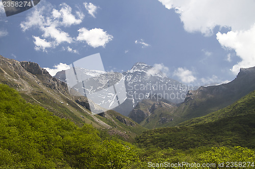 Image of Beautiful landscape of sichuan, China 