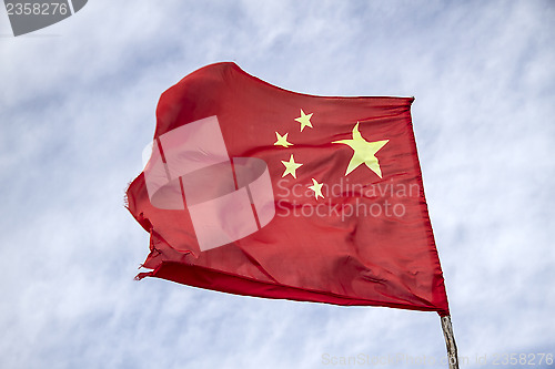 Image of The flag of the People's Republic of China