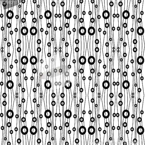 Image of  seamless bubble dots pattern 