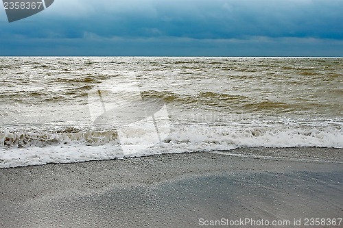 Image of Sea coast after the storm