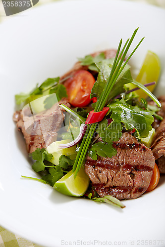 Image of roastbeef salad