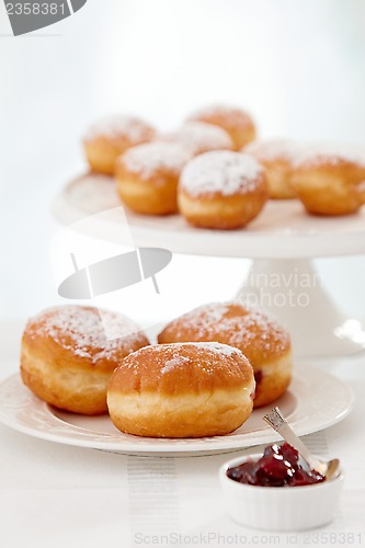 Image of freshly baked donuts