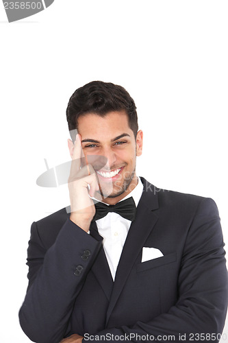 Image of Happy groom