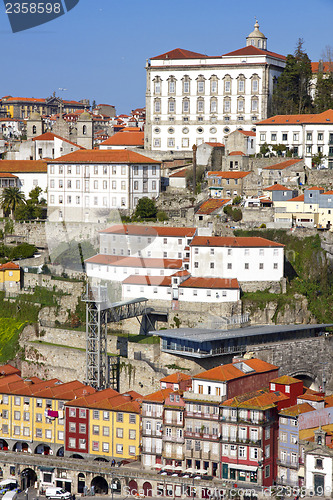 Image of Portugal. Porto city. Old historical part of Porto. 