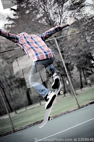 Image of Skateboarder Ollie