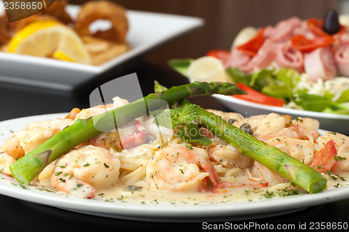 Image of Shrimp Scampi with Asparagus