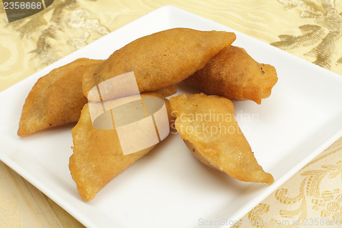 Image of Katayef fried pancakes