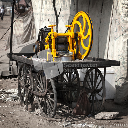 Image of Machine for getting juice from sugar cane