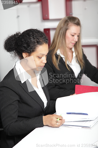 Image of Two businesswomen