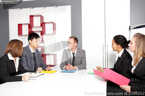 Image of Meeting in conference room