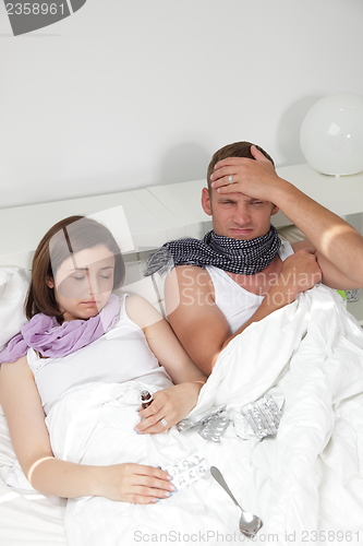 Image of Sick man and woman