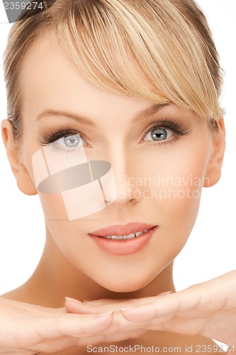Image of clean face of woman