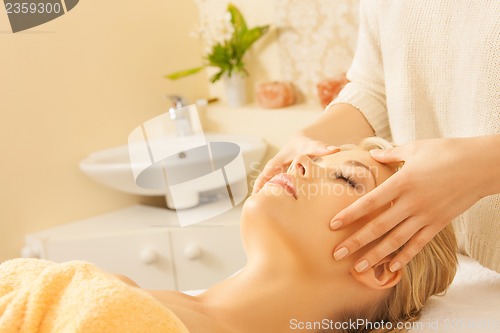 Image of woman in spa