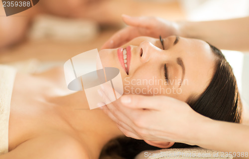 Image of woman in spa