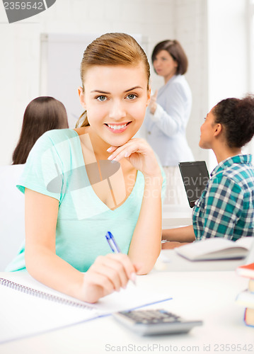 Image of student girl at school