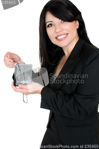 Image of Woman demonstrating product