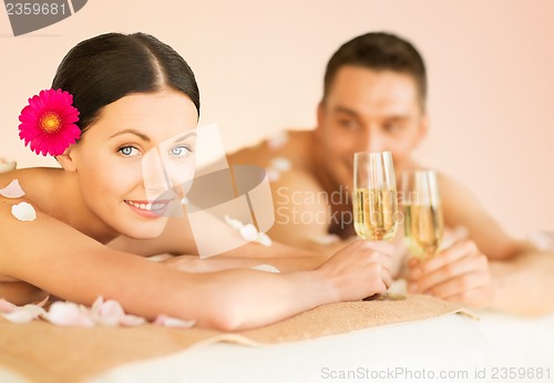 Image of couple in spa