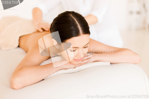 Image of woman in spa