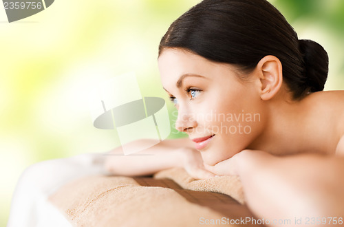 Image of woman in spa