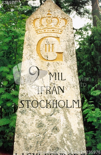 Image of milestone