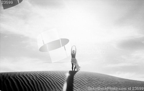Image of Sand Sun Woman