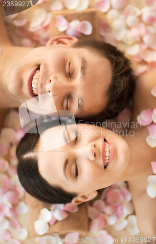 Image of couple in spa