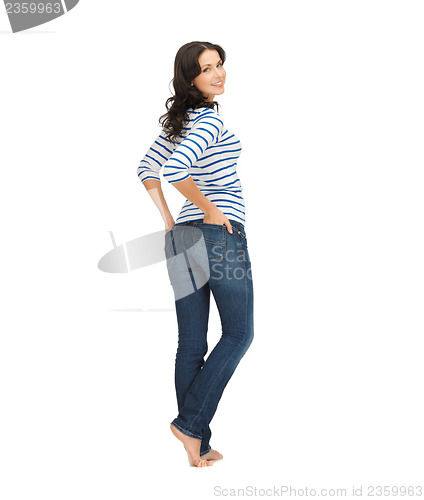 Image of woman wearing jeans