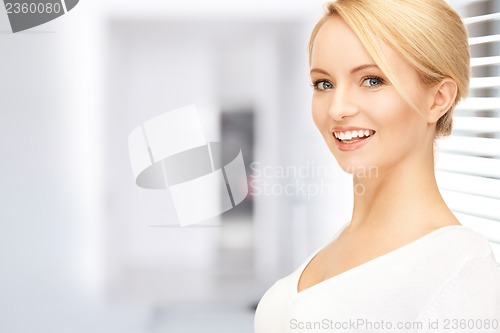 Image of happy and smiling woman
