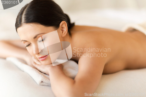 Image of woman in spa