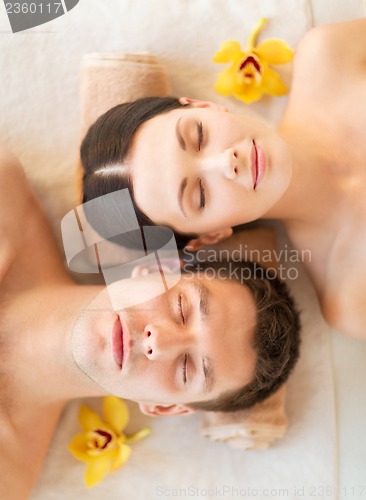 Image of couple in spa