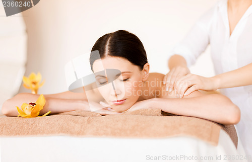 Image of woman in spa