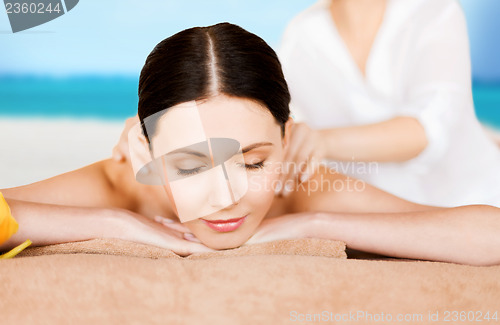 Image of woman in spa