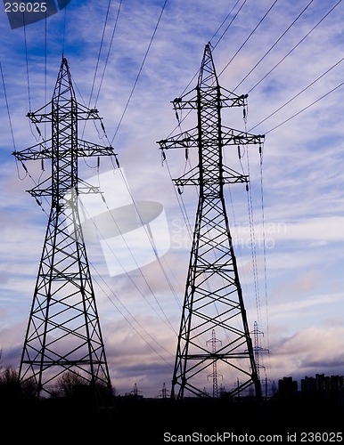 Image of electric power line