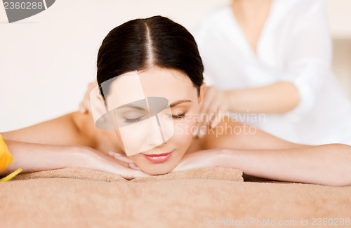 Image of woman in spa