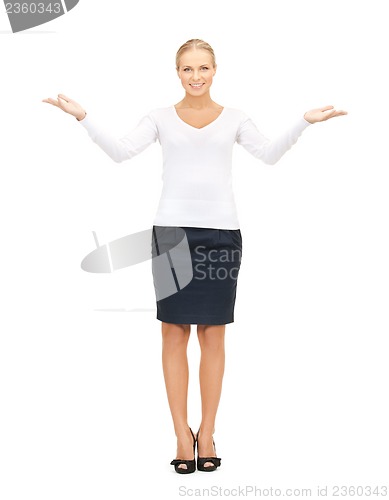 Image of smiling businesswoman