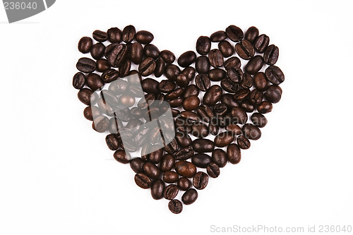 Image of Love Shape Coffee Bean