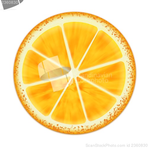 Image of slice of orange