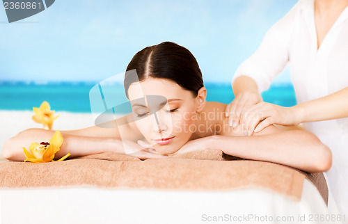 Image of woman in spa